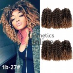 Codite de par Afro Marley de 20 cm 001 Ombre Crochet Braids Saten Deschis-Blond Deschis